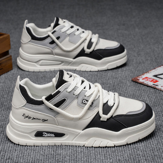 Damen Sportliche Sneaker mit atmungsaktivem Obermaterial und stoßdämpfendem Sohlenprofil EB
