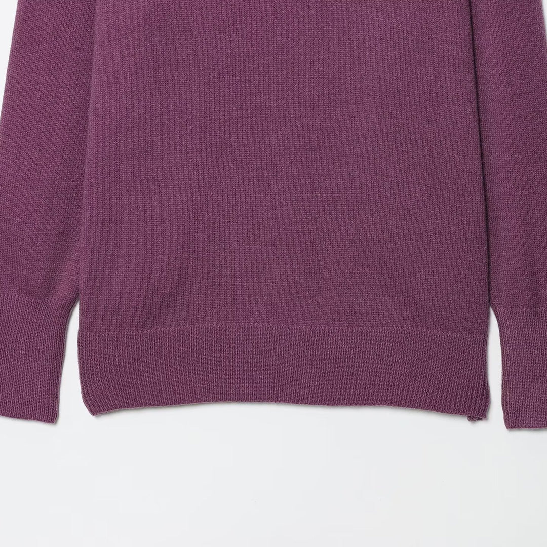 Damen eleganter V-Ausschnitt Pullover EB