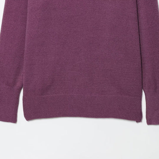 Damen eleganter V-Ausschnitt Pullover EB