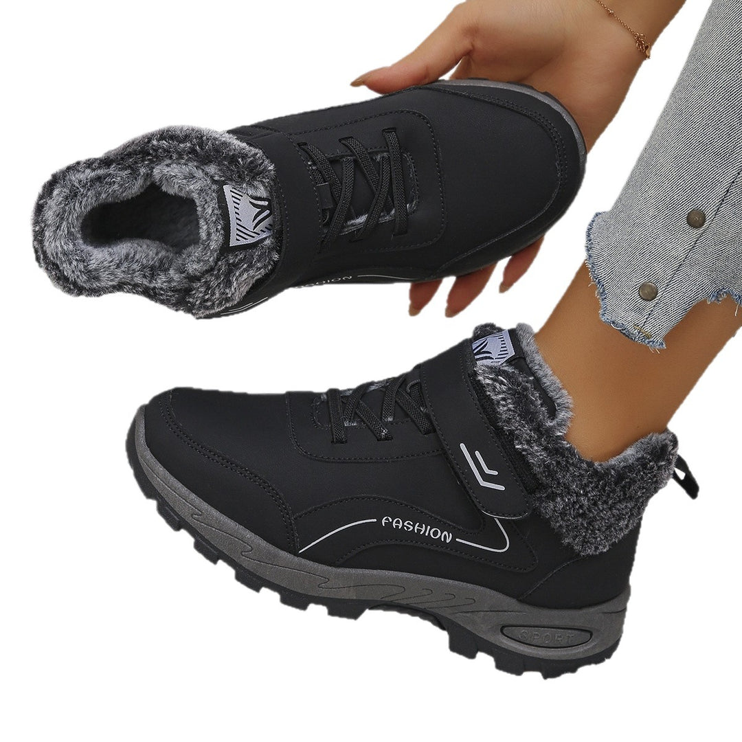 Damen Winterstiefel mit Warmfutter und rutschfester Sohle EB