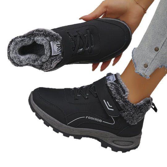 Damen Winterstiefel mit Warmfutter und rutschfester Sohle EB