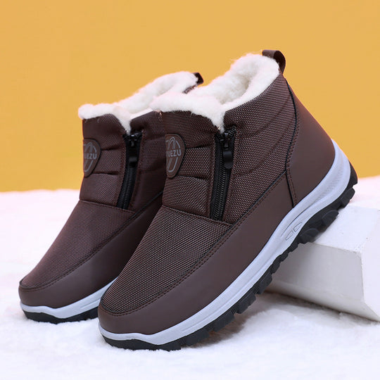 Damen Isolierte Winterstiefel mit kuscheligem Innenfutter und rutschfester Sohle EB