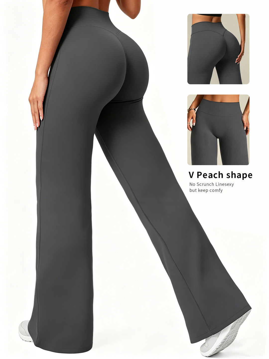 Damen Sportliche Hochbund-Hose EB