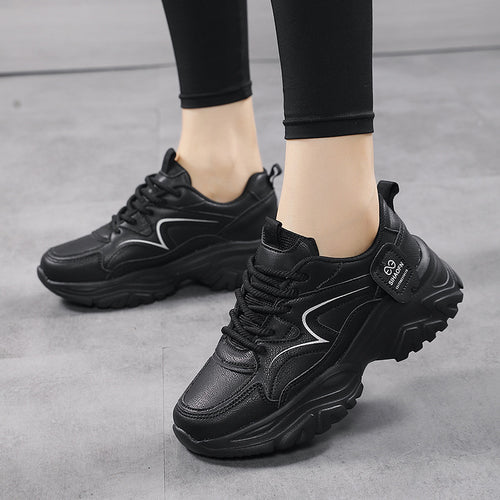 Damen Sportliche Retro Sneakers mit komfortabeler Dämpfungstechnologie EB