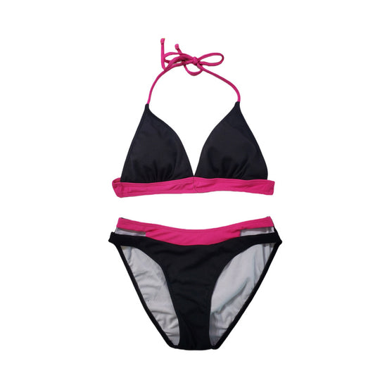 Damen Sportiv geschnittenes Bikini-Set EB