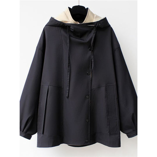 Damen multifunktionale Outdoor-Jacke mit großen Taschen und praktischen Reißverschlüssen EB