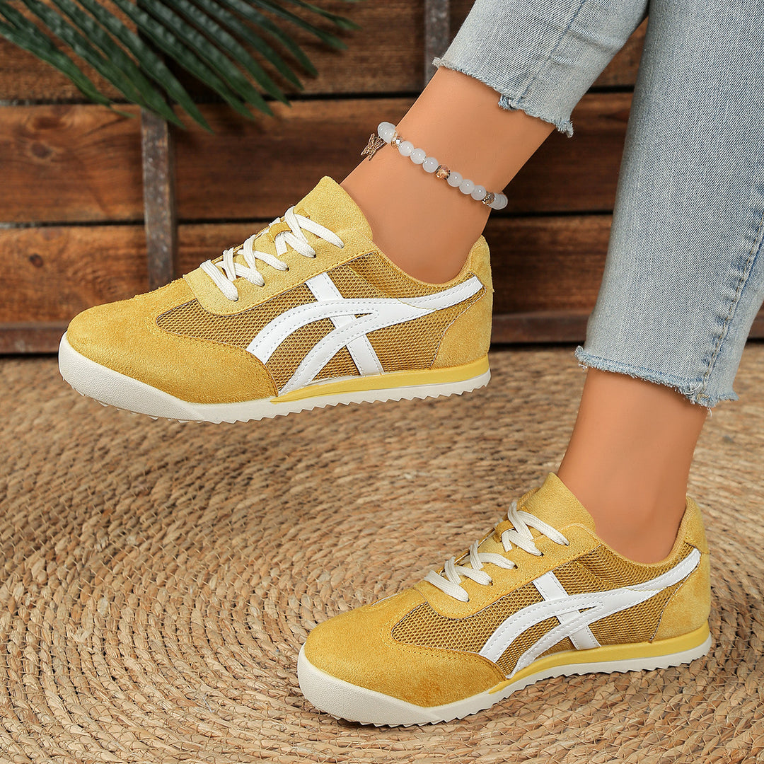 Damen Sneakers im sportiven Mesh-Design mit bequemer Dämpfung EB