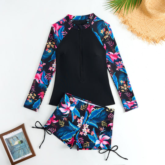 Damen Sportlicher Langarm-Surfuanzug EB