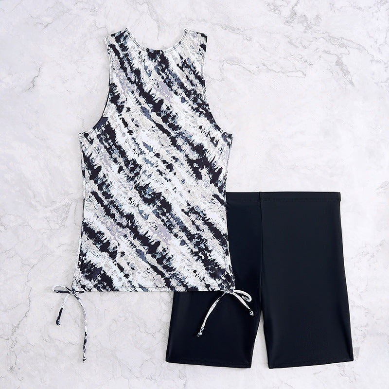 Damen Tankini-Set mit modischem Tragekomfort und verstellbaren Bändern EB