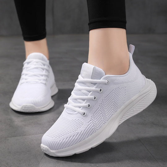 Damen Atmungsaktive Sportsneaker mit flexibler Laufsohle EB
