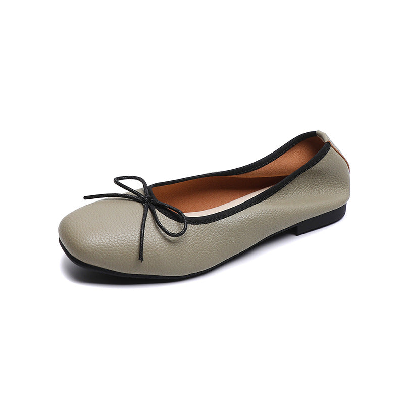 Damen Ballerinas mit elegantem Schleifenakzent und hochwertigem Obermaterial EB