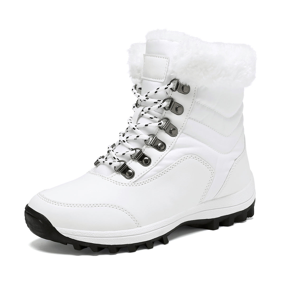 Damen Wasserfeste Winterstiefel mit Kuschelfutter EB