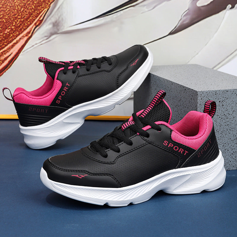 Damen Sportliche Sneakers mit dämpfender Sohle und atmungsaktivem Obermaterial EB