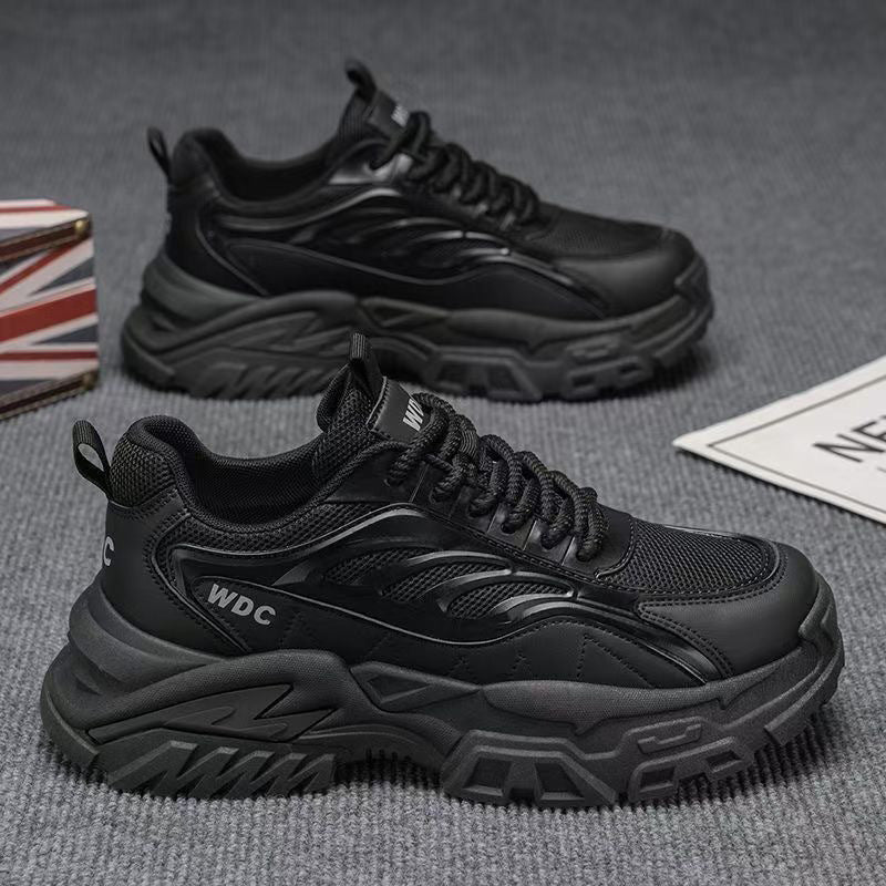 Damen Chunky Sneakers mit atmungsaktiver Mesh-Oberfläche und stoßdämpfender Sohle EB