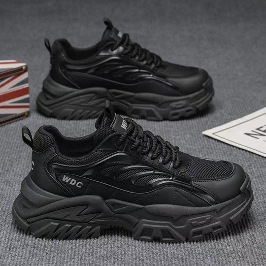 Damen Chunky Sneakers mit atmungsaktiver Mesh-Oberfläche und stoßdämpfender Sohle EB