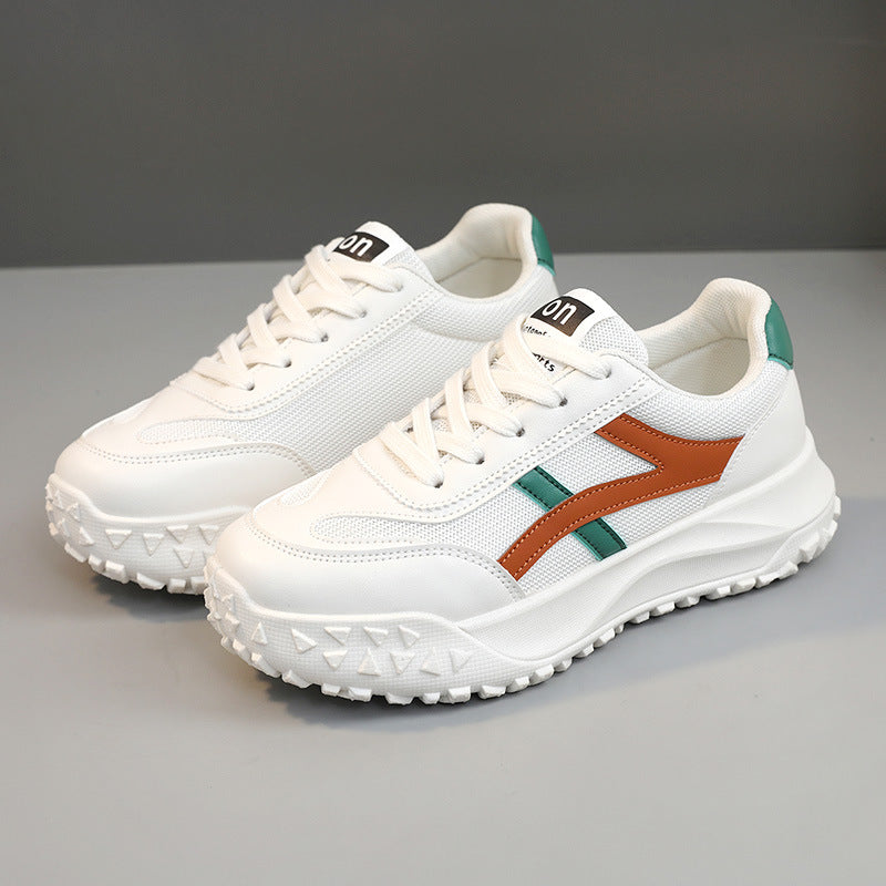 Damen Sportliche Komfort-Sneaker mit rutschfestem Profil und atmungsaktiver Obermaterialstruktur EB