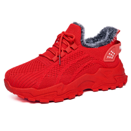 Damen Sportliche Sneaker mit kuscheligem Innenfutter EB
