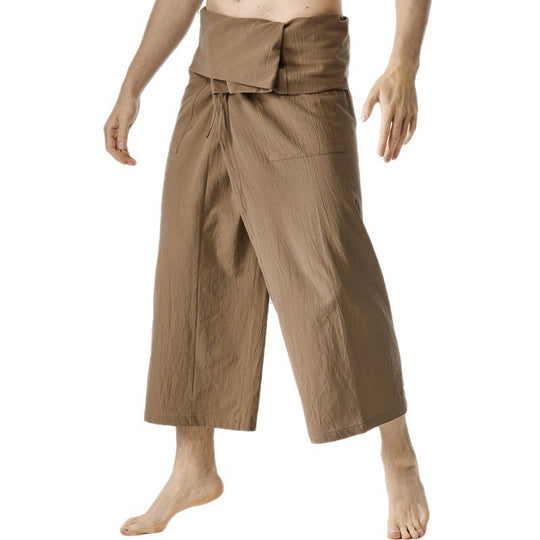 Herren lässige Wickelhosen im modernen Design EB