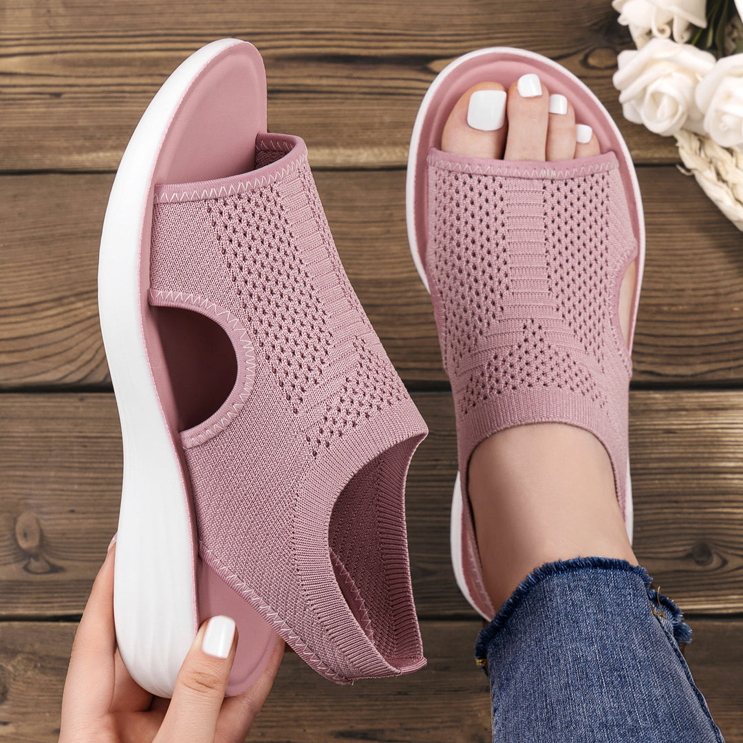 Damen Sportliche Sandalen mit atmungsaktivem Obermaterial und flexiblem Sohlenkonzept EB