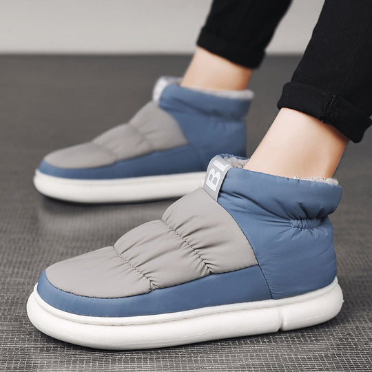 Damen Bequeme und warme Winterhausschuhe EB