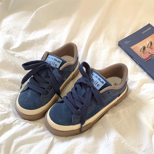 Damen Freizeit Sneakers mit gepolsterter Sohle und weichem Obermaterial EB