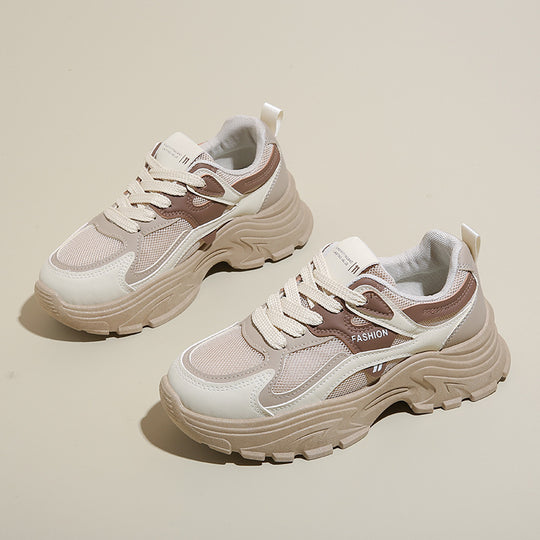 Damen Sportliche Fashion Sneakers mit innovativem Sohlenprofil EB