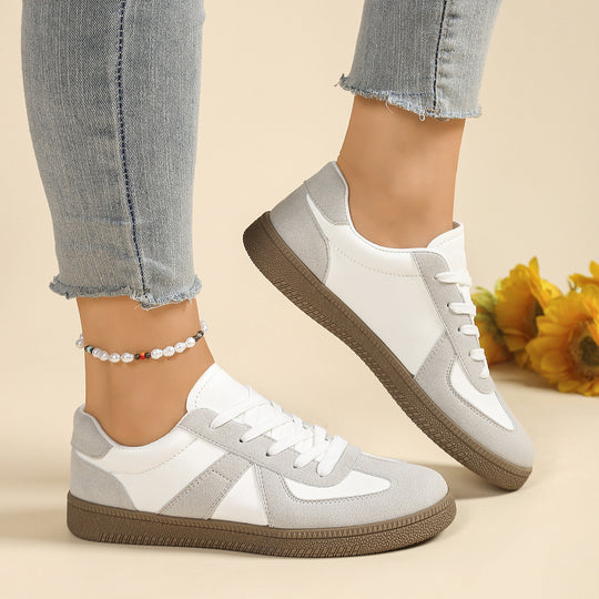 Damen Freizeitsneaker mit sportlichem Design und rutschfester Sohle EB