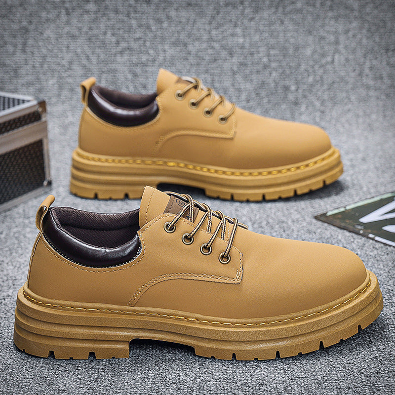 Herren Modische Schnürschuhe mit rutschfester Sohle und robustem Obermaterial EB