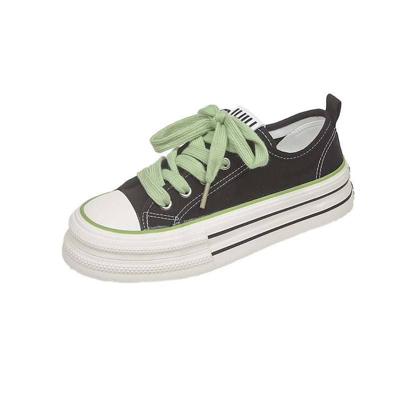 Damen Trendige Sneaker mit dicker Sohle und modischen Details EB