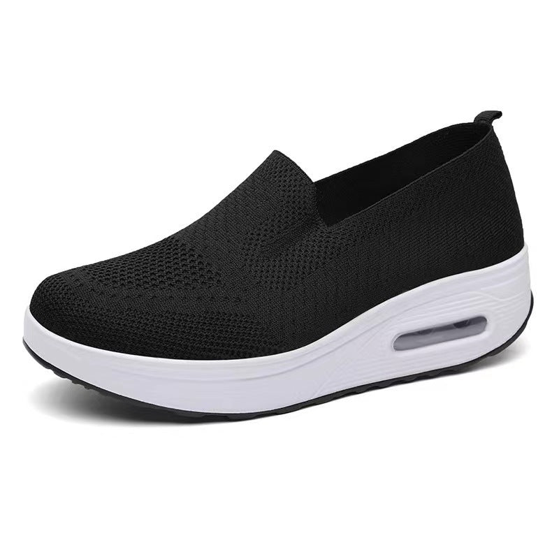 Damen Bequeme und luftige Slip-On Sneakers EB