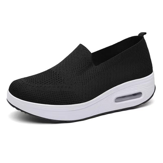 Damen Bequeme und luftige Slip-On Sneakers EB