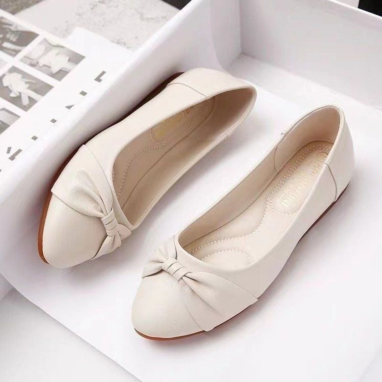 Damen Verspielte Ballerinas mit elegantem Knoten-Design EB