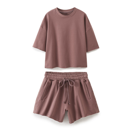 Damen Sportliche Freizeithose mit elastischem Bund und praktischen Taschen EB