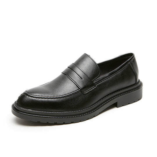 Damen Lederslipper mit rutschfester Profilsohle und eleganter Applikation EB