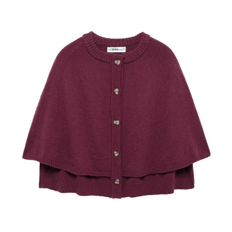 Damen modischer Umhangpullover EB