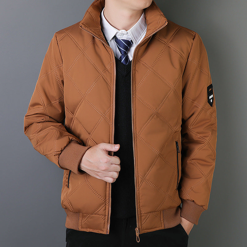 EB | Steppjacke Regular Fit Warme Fütterung Rippkante Reißverschluss