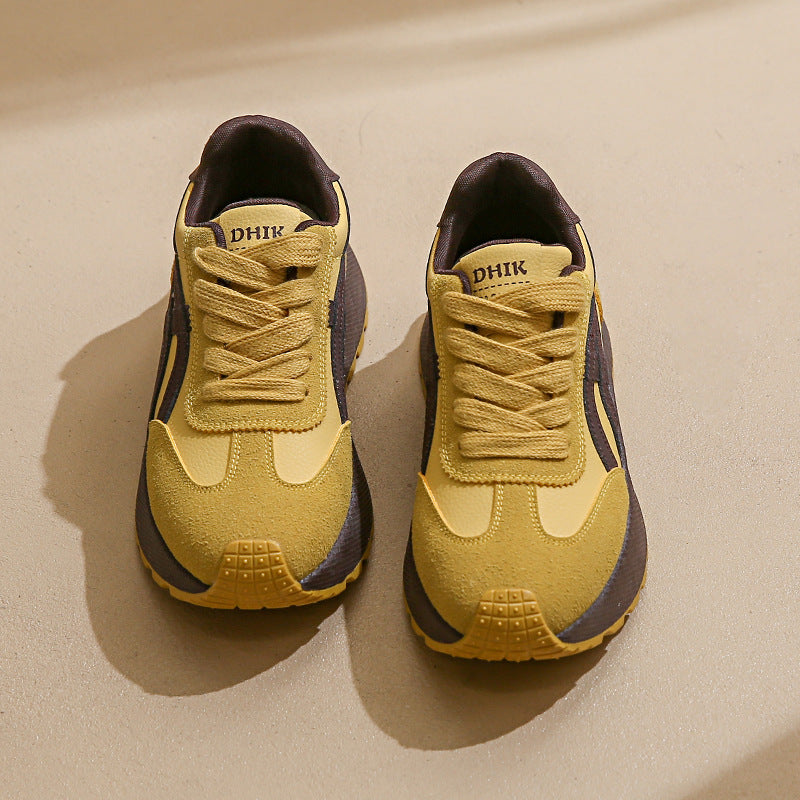 Damen Sportliche Sneakers mit atmungsaktiver Mesh-Oberfläche und dämpfender Laufsohle EB