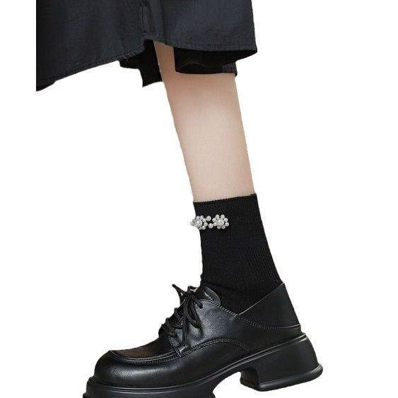 Damen Schnürschuhe im klassischen Look mit bequemer Laufsohle EB