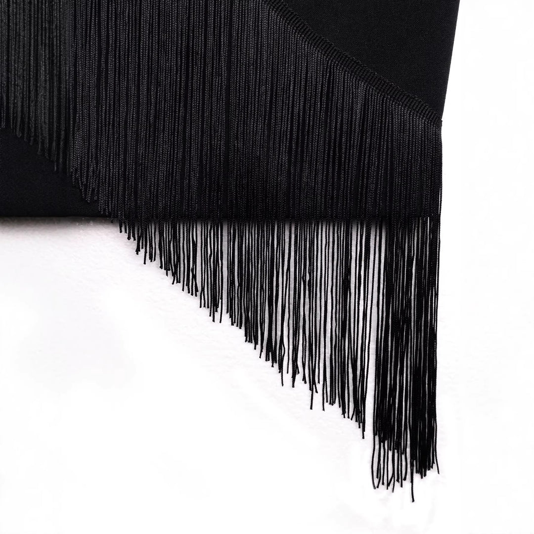 Damen Kleid mit Fransen-Detail EB