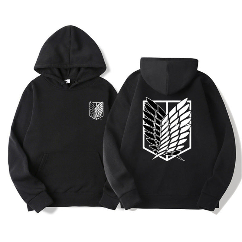 Damen Kapuzenpullover mit klassischem Anime-Motiv EB