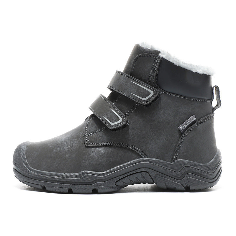 Damen Winter-Wanderschuhe mit isolierendem Futter und praktischen Klettverschlüssen EB