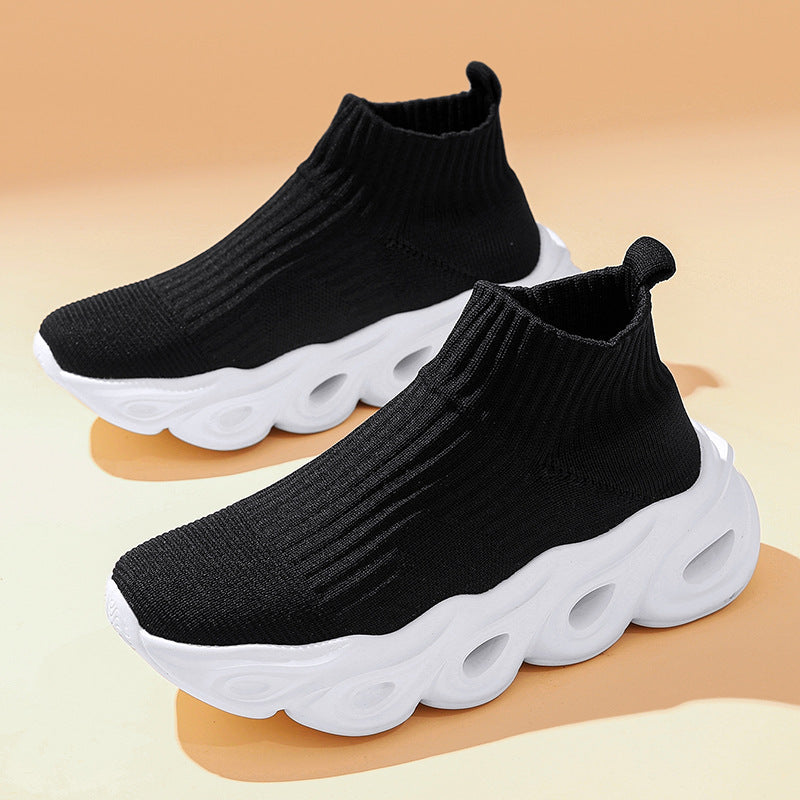 Damen Sportliche Strick-Sneaker mit innovativer Sohlenkonstruktion EB