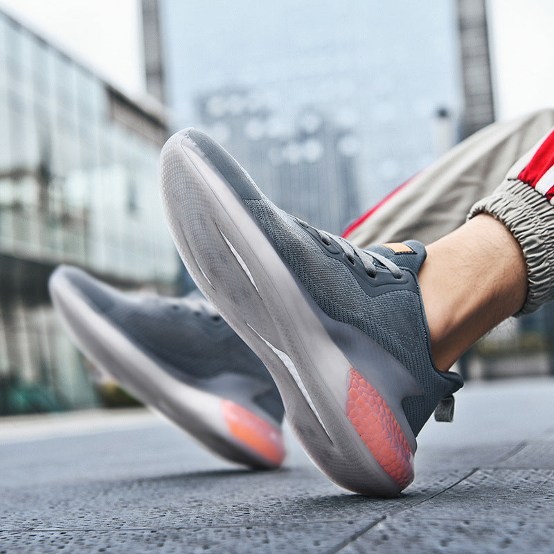 Unisex leichte Strick‑Laufschuhe mit integrierter Fersen‑Luftkapsel EB