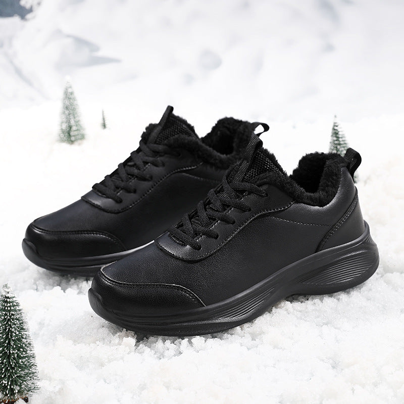 Damen modische Freizeitschuhe mit wärmendem Innenfutter und rutschfester Sohle EB