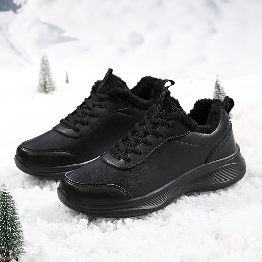 Damen modische Freizeitschuhe mit wärmendem Innenfutter und rutschfester Sohle EB