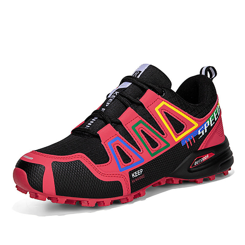 Damen Trailrunning-Schuhe mit rutschfester Sohle und atmungsaktivem Obermaterial EB