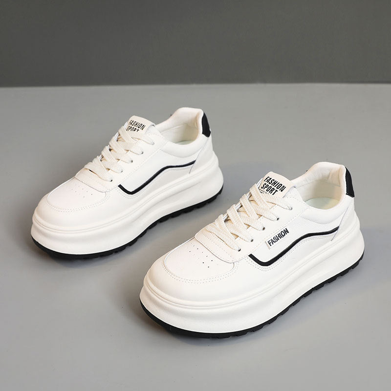 Damen modische Sneakers mit dämpfender Laufsohle und sportlichem Design EB