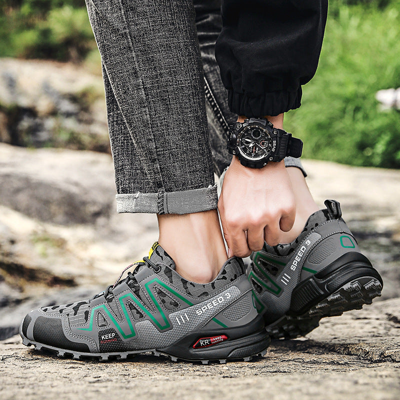 Damen Trail- und Outdoor-Sneaker mit rutschfester Sohle und atmungsaktivem Obermaterial EB