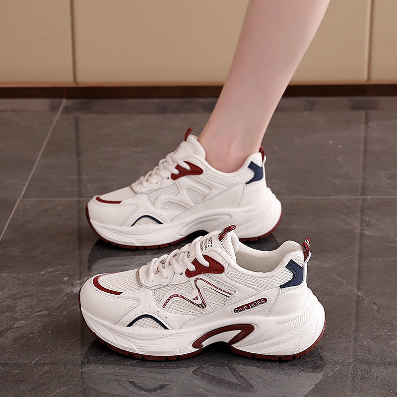 Damen Sportliche Sneakers mit innovativer Dämpfungstechnologie und rutschfester Sohle EB