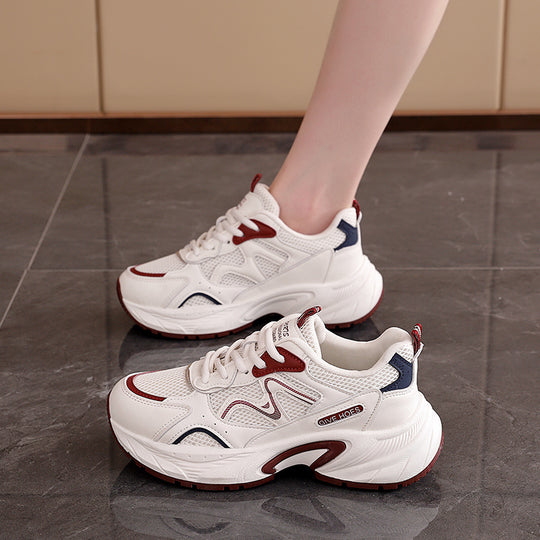 Damen Sportliche Sneakers mit innovativer Dämpfungstechnologie und rutschfester Sohle EB